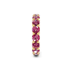 14kt Yellow Gold Elysia Round Lab Diamond Eternity Ring (2 Ct. Tw.) standing product image one