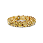 14kt Yellow Gold Elysia Round Lab Diamond Eternity Ring (2 Ct. Tw.) front image