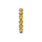 14kt Yellow Gold Elysia Round Lab Diamond Eternity Ring (2 Ct. Tw.) standing product image one
