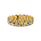 14kt Yellow Gold Camila Oval Lab Diamond Eternity Ring (7 Ct. Tw.) front image