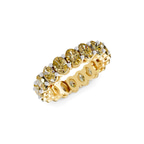 14kt Yellow Gold Camila Oval Lab Diamond Eternity Ring (7 Ct. Tw.) side right image one