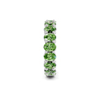 14kt White Gold Camila Oval Lab Diamond Eternity Ring (7 Ct. Tw.) standing product image one