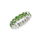 14kt White Gold Camila Oval Lab Diamond Eternity Ring (7 Ct. Tw.) side right image one