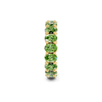 14kt Yellow Gold Camila Oval Lab Diamond Eternity Ring (7 Ct. Tw.) standing product image one
