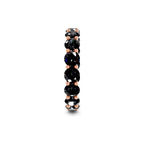 14kt Rose Gold Neveah Round Lab Diamond Eternity Ring (3 Ct. Tw.) left