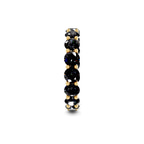 10kt Yellow Gold Neveah Round Lab Diamond Eternity Ring (3 Ct. Tw.) left