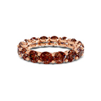 14kt Rose Gold Neveah Round Lab Diamond Eternity Ring (3 Ct. Tw.) front image