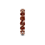 14kt Rose Gold Neveah Round Lab Diamond Eternity Ring (3 Ct. Tw.) left