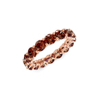 14kt Rose Gold Neveah Round Lab Diamond Eternity Ring (3 Ct. Tw.) right