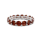 Platinum Neveah Round Lab Diamond Eternity Ring (3 Ct. Tw.) front image