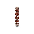 Platinum Neveah Round Lab Diamond Eternity Ring (3 Ct. Tw.) left