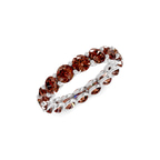 Platinum Neveah Round Lab Diamond Eternity Ring (3 Ct. Tw.) right