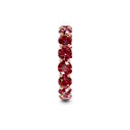 14kt Rose Gold Neveah Round Lab Diamond Eternity Ring (3 Ct. Tw.) left