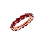 14kt Rose Gold Neveah Round Lab Diamond Eternity Ring (3 Ct. Tw.) right