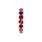 Platinum Neveah Round Lab Diamond Eternity Ring (3 Ct. Tw.) left