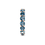 14kt Rose Gold Neveah Round Lab Diamond Eternity Ring (3 Ct. Tw.) left