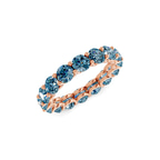 14kt Rose Gold Neveah Round Lab Diamond Eternity Ring (3 Ct. Tw.) right