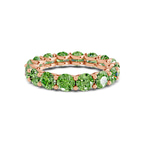 14kt Rose Gold Neveah Round Lab Diamond Eternity Ring (3 Ct. Tw.) front image