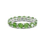Platinum Neveah Round Lab Diamond Eternity Ring (3 Ct. Tw.) front image