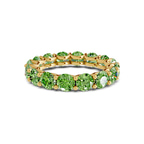 10kt Yellow Gold Neveah Round Lab Diamond Eternity Ring (3 Ct. Tw.) front image