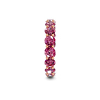 14kt Rose Gold Neveah Round Lab Diamond Eternity Ring (3 Ct. Tw.) left