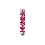 Platinum Neveah Round Lab Diamond Eternity Ring (3 Ct. Tw.) left