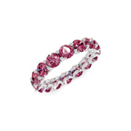 Platinum Neveah Round Lab Diamond Eternity Ring (3 Ct. Tw.) right
