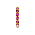 14kt Yellow Gold Neveah Round Lab Diamond Eternity Ring (3 Ct. Tw.) left