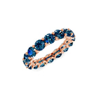 14kt Rose Gold Neveah Round Lab Diamond Eternity Ring (3 Ct. Tw.) right
