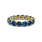 10kt Yellow Gold Neveah Round Lab Diamond Eternity Ring (3 Ct. Tw.) front image
