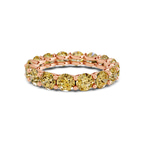 14kt Rose Gold Neveah Round Lab Diamond Eternity Ring (3 Ct. Tw.) front image