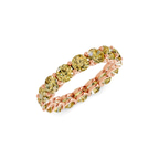 14kt Rose Gold Neveah Round Lab Diamond Eternity Ring (3 Ct. Tw.) right