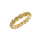14kt Yellow Gold Neveah Round Lab Diamond Eternity Ring (3 Ct. Tw.) right