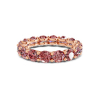 14kt Rose Gold Neveah Round Lab Diamond Eternity Ring (3 Ct. Tw.) front image