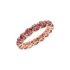 14kt Rose Gold Neveah Round Lab Diamond Eternity Ring (3 Ct. Tw.) right
