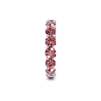 Platinum Neveah Round Lab Diamond Eternity Ring (3 Ct. Tw.) left