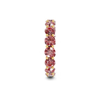 10kt Yellow Gold Neveah Round Lab Diamond Eternity Ring (3 Ct. Tw.) left