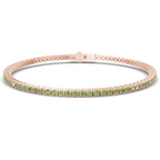 14kt Rose Gold Darcy Round Lab Diamond Tennis Bracelet (7 Ct. Tw.) front image