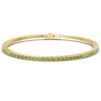 14kt Yellow Gold Darcy Round Lab Diamond Tennis Bracelet (7 Ct. Tw.) front image