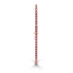 14kt Rose Gold Darcy Round Lab Diamond Tennis Bracelet (7 Ct. Tw.) standing product image one