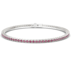 Platinum Darcy Round Lab Diamond Tennis Bracelet (2 Ct. Tw.) front image