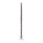 14kt Rose Gold Darcy Round Lab Diamond Tennis Bracelet (7 Ct. Tw.) standing product image one