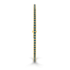 10kt Yellow Gold Darcy Round Lab Diamond Tennis Bracelet (7 Ct. Tw.) standing product image one