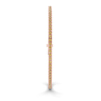 14kt Rose Gold Darcy Round Lab Diamond Tennis Bracelet (7 Ct. Tw.) standing product image one
