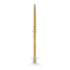 10kt Yellow Gold Darcy Round Lab Diamond Tennis Bracelet (7 Ct. Tw.) standing product image one