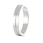14kt White Gold Amour Couple Rings (1/8 Ct. Tw.) left