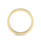 14ct Yellow Gold Amour Couple Rings (1/8 Ct. Tw.) her right