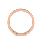 9ct Rose Gold Amour Couple Rings (1/8 Ct. Tw.) her right