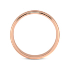 9ct Rose Gold Timeless Love Couple Rings right