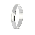 Platinum Timeless Love Couple Rings left